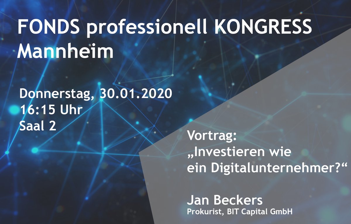 IPConcept's tweet photo. Lernen Sie im Vortrag, mehr über die die globale Anlagestrategie der #BITCapital und wie Branchenkenntnisse, ein #Expertennetzwerk sowie solide #Fundamentalanalyse mit innovativer Datenauswertung in überdurchschnittliche, nachhaltige Rendite umgemünzt werden. https://t.co/CsLqIY6Hb8