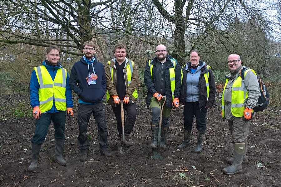 The TEP team out and about tree planting and thinning in Chorlton Park yesterday with @BAMConstructUK and <a href="/FChorltonPark/">Friends of Chorlton Park</a>.

A hard days work but very rewarding - thanks to everyone who was involved!

#CSR #volunteer