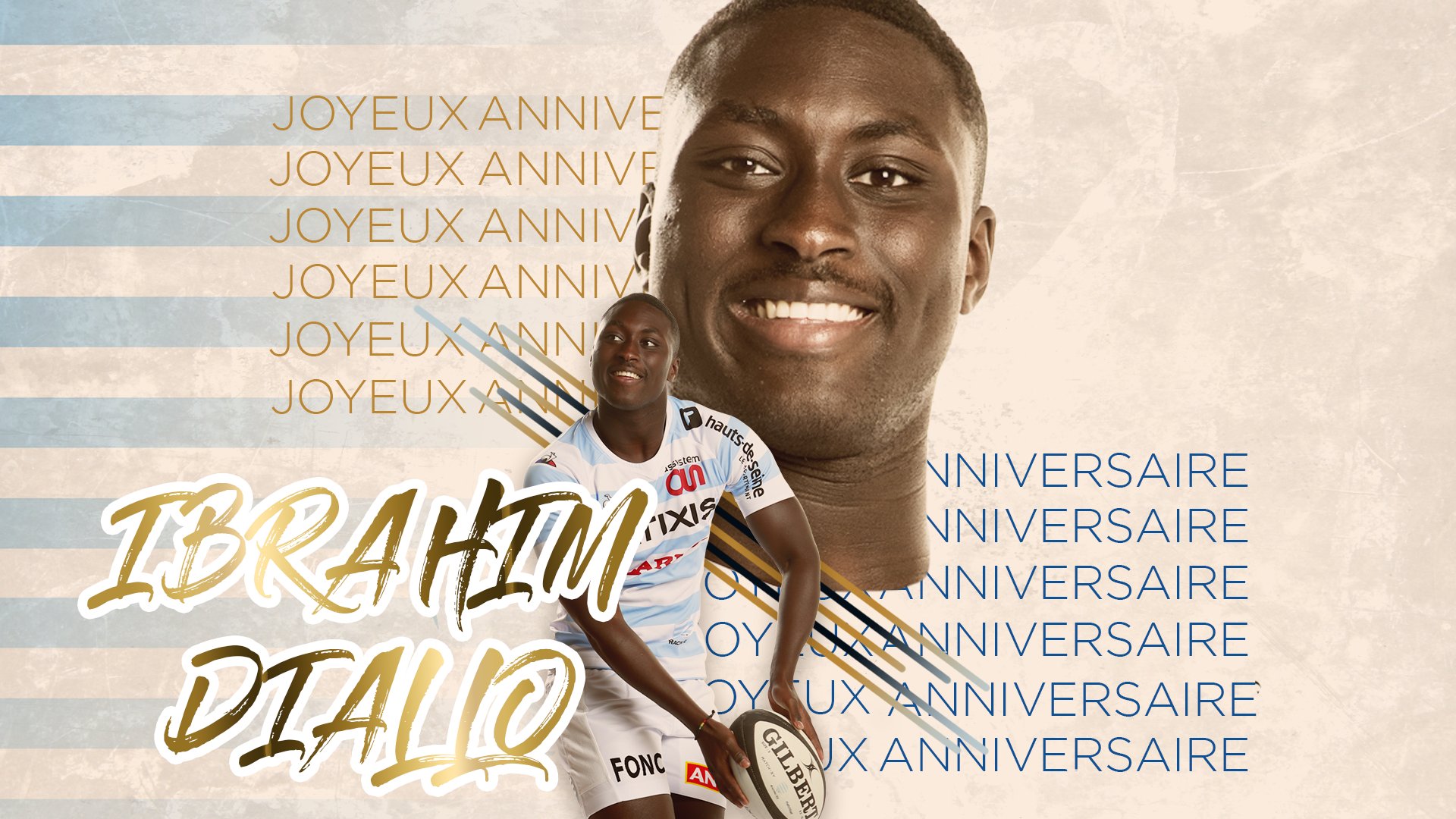Racing 92 X 2 2 Tres Joyeux Anniversaire Ibou Racingfamily Hbd Racing 92 X 2 2 Tres Joyeux Anniversaire Ibou Racingfamily Hbd