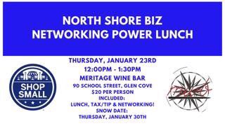 Today’s the day! Join us at noon for our first Networking Power Lunch!