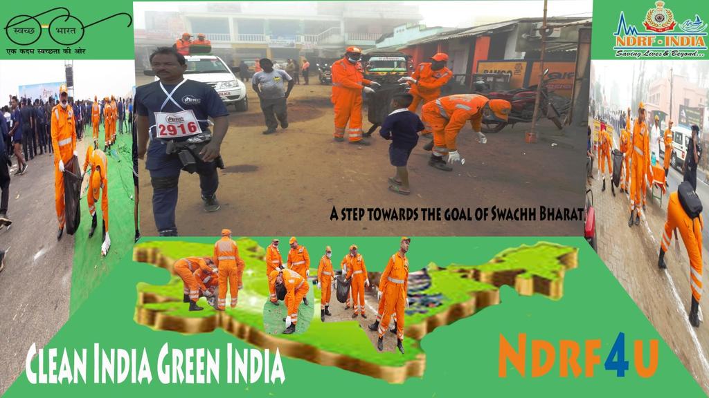 #NDRF carried out the #SwachhtaCampaign during the #BIMSTEC #MiniMarathon at Puri, Odisha #NDRFcommitted4CleanIndia  

@satyaprad1
@ndmaindia
@PIBHomeAffairs