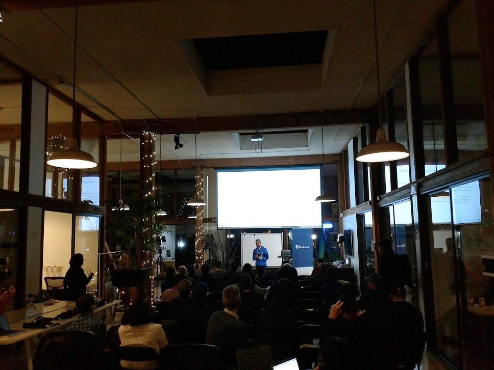 StacksCommunity's tweet image. Great turnout at last night's @blockstack meetup in San Francisco!
#BlockstackGlobal @muneeb @JulietOberding @TerjeNorderhaug