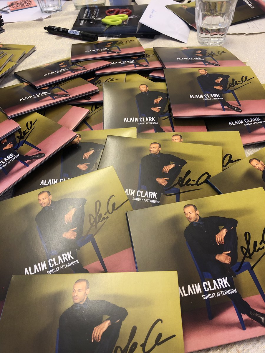 Prepping for Album Release Day tomorrow! #preordersigningfestival