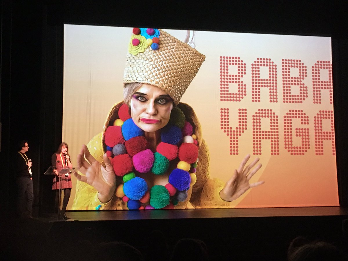 ImaginateUK's tweet photo. It’s @WindmillTheatre #BabaYaga pitch @IPAYtweet in Philadelphia #FeedTheCats Imaginate’s Expo commission is going to the US! @edfests @CreativeScots @FedScotTheatre @FionaHyslop #ScotlandIsNow #IpayScots @shonareppe @MrNoelJordan @ScotGovInter via @pfitzp https://t.co/7w2gjVqBeu