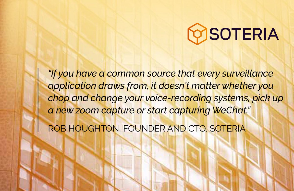Creating a #GoldenSource that provides consistent identification &amp; tagging against #Finserv’ personnel, across all #data, will enable more effective integrated #surveillance practices. Read the article by #SOTERIA Creator, <a href="/RobHoughton_/">Rob Houghton</a>: bit.ly/2TS1os6
#Fintech #Regtech