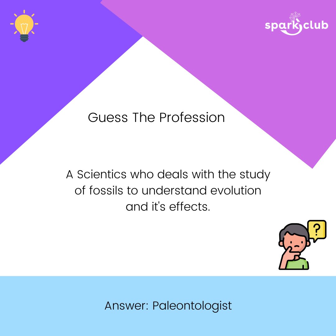 TheSparkClubIn's tweet photo. Let's see who can guess the profession by their description
Comment with ๐ if you guessed it right.
#edtech #key2learn #stem #stemeducation #stemeducationindia #stemeducationforall #stemeducationforkids #mom #mothers #dad #fathers #science #learners #quiz #stemquiz https://t.co/RsgQH8NDqJ