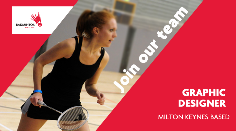 BadmintonEnglnd's tweet photo. We are looking for a Graphic designer to join our team.  

Click here for more info and to apply: https://t.co/NEpXyC9Bd0 https://t.co/g0EXy3AlAU