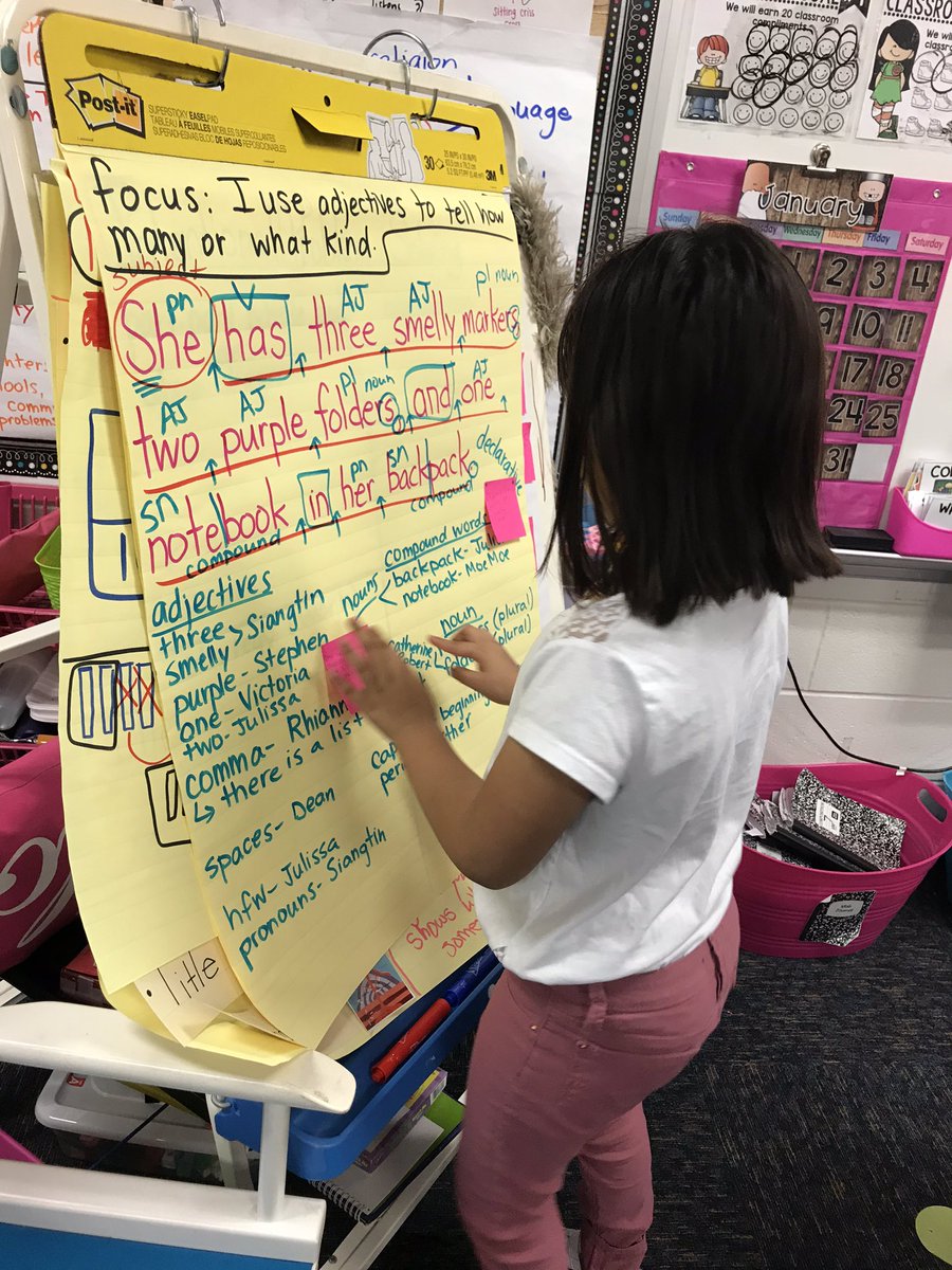 MrsTovarsClass's tweet image. Favorite part of every morning...when we analyze and discuss everything we see in our sentence of the week! #SMARTapproach #grammar @LakelandES #makeadifference