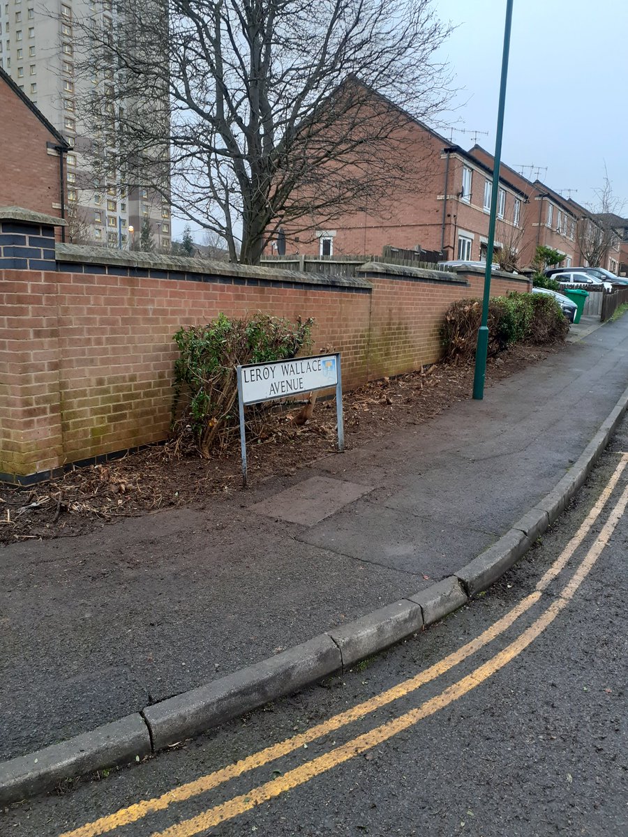 Big winter clean up in the area today very over grown shrubs and causing a lot of problems for the residents and the public with it being a fly tipping and litter hotspot fantastic job by one of the apprentices @iam_mark_wright <a href="/my_radford/">My Radford</a> <a href="/RealmPublic/">Green Space & Natural Environment</a> @chidiegenti