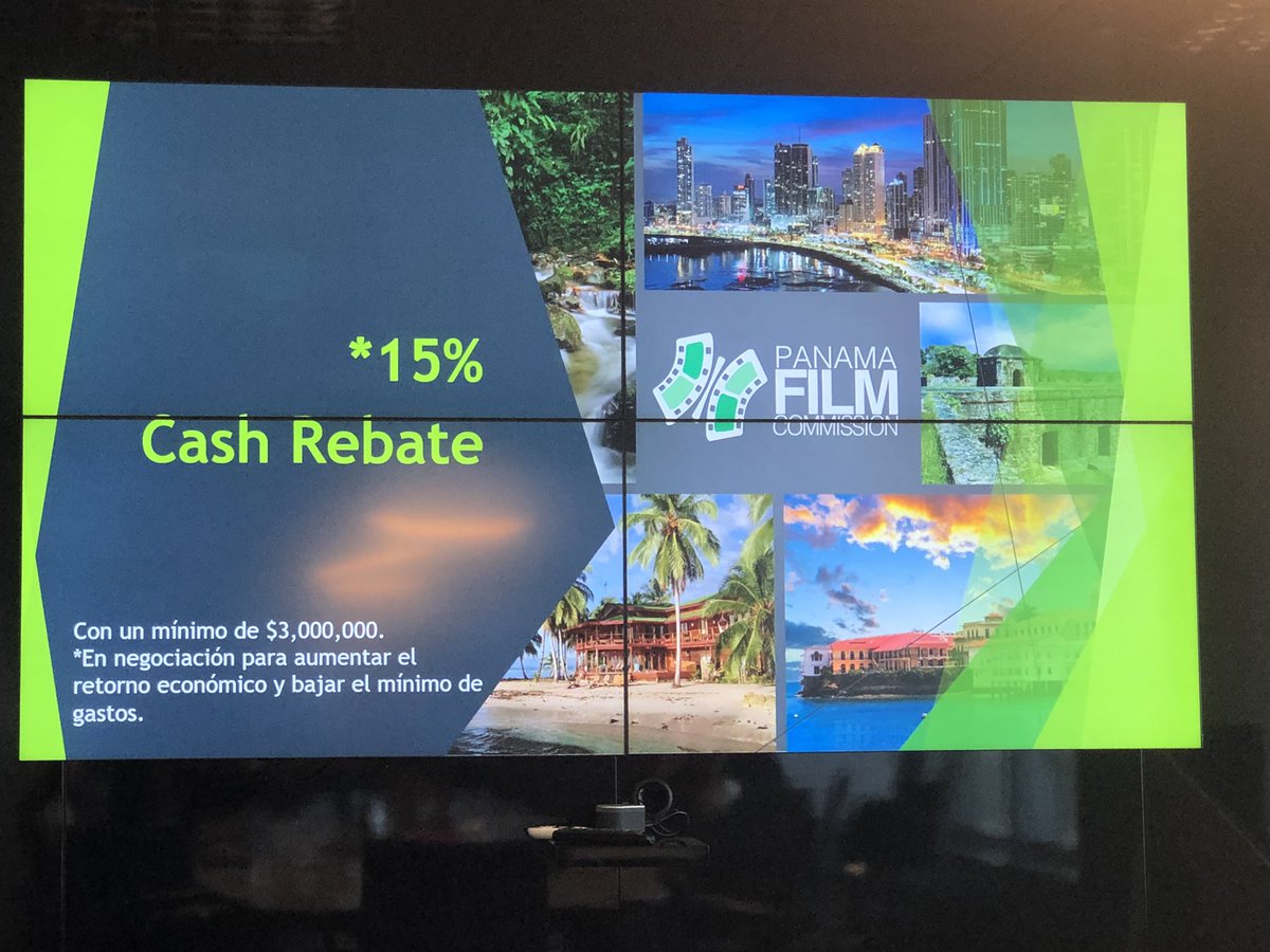 ECIJA's tweet photo. Nos hemos reunido con la @PanamaFilmMICI: “La #ley de incentivo para el #cine está en negociación para que aumente el retorno económico actual del 15%”. #Panama https://t.co/UlAKUBo6hr