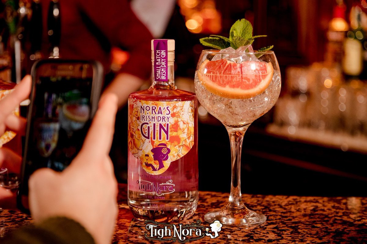 We are snap happy here in Tigh Nora! We are always looking out for customer snaps! Make sure to tag us on Instagram! <a href="/norasirishgin/">Norasirishgin</a> #galway #latinquartergalway #thisisgalway #norasirishgin 

📸 Instagram @tighnoragalway