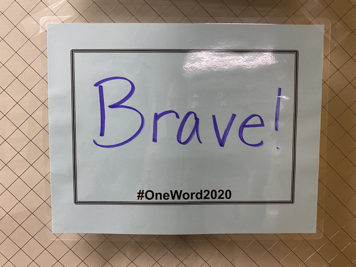 MrsVesuvio's tweet photo. #OneWord2020 https://t.co/L7DrvO0BFt