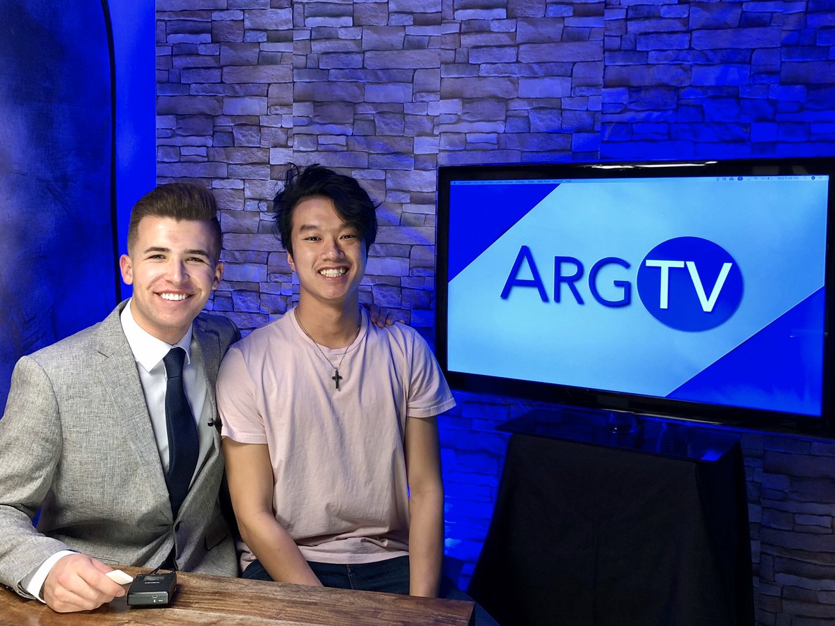 johnwebbtv's tweet photo. Excited for the debut of #ARGTV this Saturday! We’ve been working hard for the past couple of months to get this program launched. Watch for it on @uiargonaut https://t.co/HZVNYaSbSD