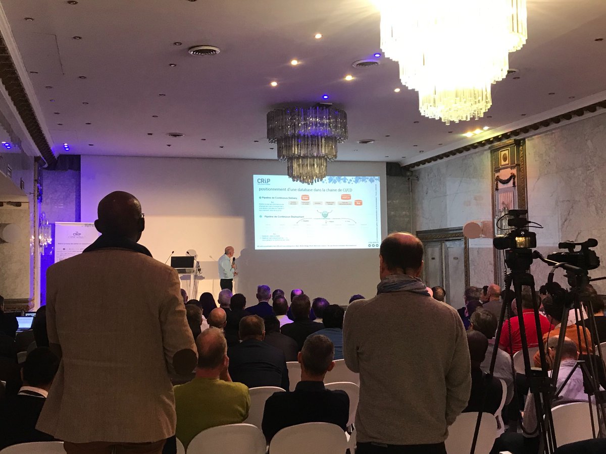 SweagleConfig's tweet photo. Delighted to be part of the @CRiP_asso event on #infrastructure and #automation this morning. What a packed audience for the @Swisscom_de and @Orange_France sessions on #configurationdata! Great to meet so many passionate people who are doing great things with #orchestration π https://t.co/lKDw34sp2t