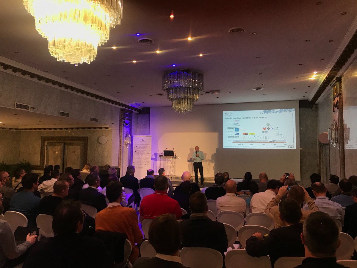 SweagleConfig's tweet photo. Delighted to be part of the @CRiP_asso event on #infrastructure and #automation this morning. What a packed audience for the @Swisscom_de and @Orange_France sessions on #configurationdata! Great to meet so many passionate people who are doing great things with #orchestration π https://t.co/lKDw34sp2t
