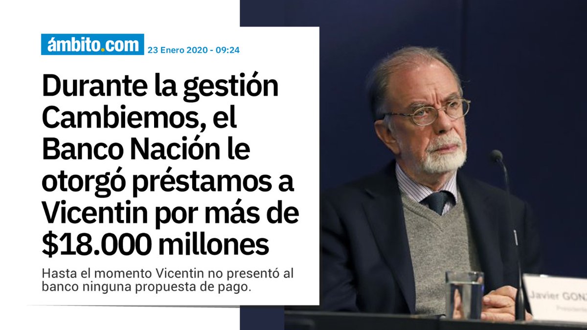 HugoYasky's tweet photo. ¿A que no saben que holding agroexportador fue el principal aportante de campaña de Macri? Javier Gonzalez Fraga va a tener que dar muchas explicaciones. https://t.co/nxGpnwNod3