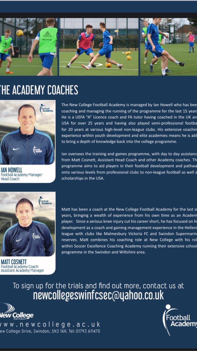 Academy trials for 2020/21 season. Contact us for more info or to book a space <a href="/WiltsCountyFA/">Wiltshire FA</a> <a href="/HellenicLeague/">Hellenic League</a> <a href="/HellenicPundit/">Hellenic Pundit</a> <a href="/NonLeagueNews/">NonLeagueDaily — By Betting.co.uk</a> <a href="/NonLeaguePaper/">The Non-League Paper</a> <a href="/BBCWiltsSport/">BBC Wiltshire Sport</a> <a href="/WiltsLeague/">Wiltshire Senior League</a>