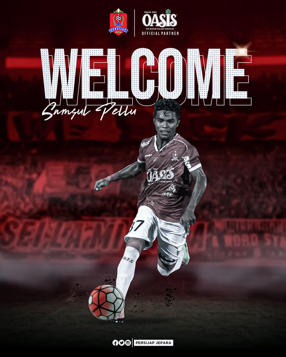 Welcome Samsul Pellu, Selamat datang di Bumi Kartini 🤝

#persijap #minumoasis