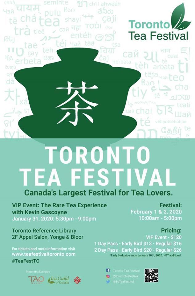 SteepedInTea's tweet photo. The 2020 Toronto Tea Festival https://t.co/4o5xVWpGzo https://t.co/m8polRV9Mz