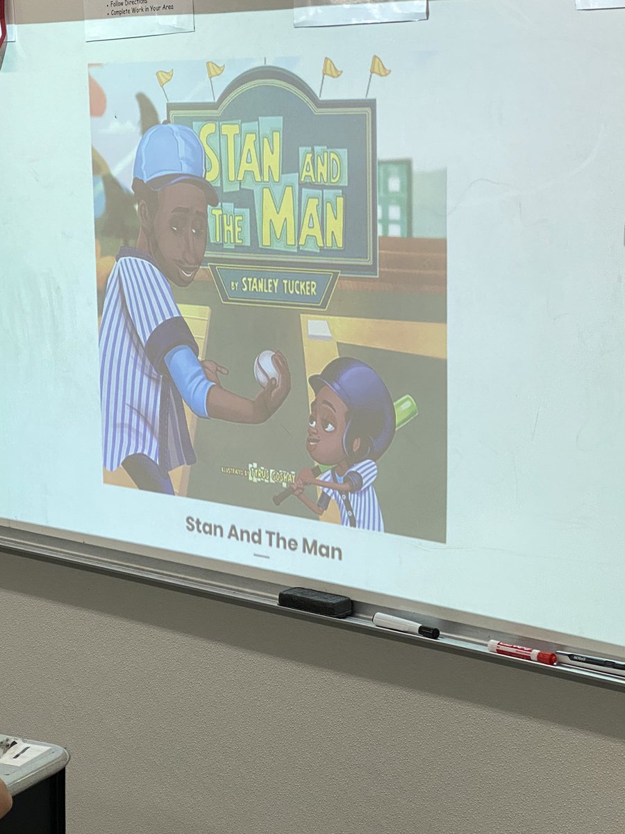 MrQLadson's tweet photo. In my #LadsonsLearningLounge ELA classes, we had our guest reader, Judge/school worker Monica Hunter come read  “Stan and the Man!” My ELA classes are now participating in the #BeKind39 challenge! I’m excited to see kindness spread through my scholars. @wmshuskypride @BCSchools1 https://t.co/4kbgsVzBVW