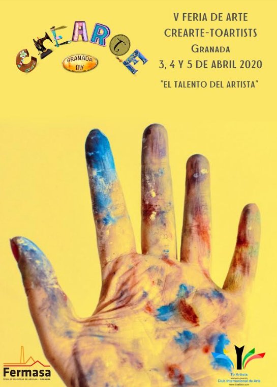 ToArtists's tweet photo. Ya está abierta la convocatoria para participar en la #feriadearte de #Granada  #creartetoartists2020  👩‍🎨👨‍🎨🎨 #arte #Cultura #granadaescultura
Más información, nota de prensa y bases aquí 👇👇
https://t.co/tlaue2yqqB https://t.co/EFViZqCBK2