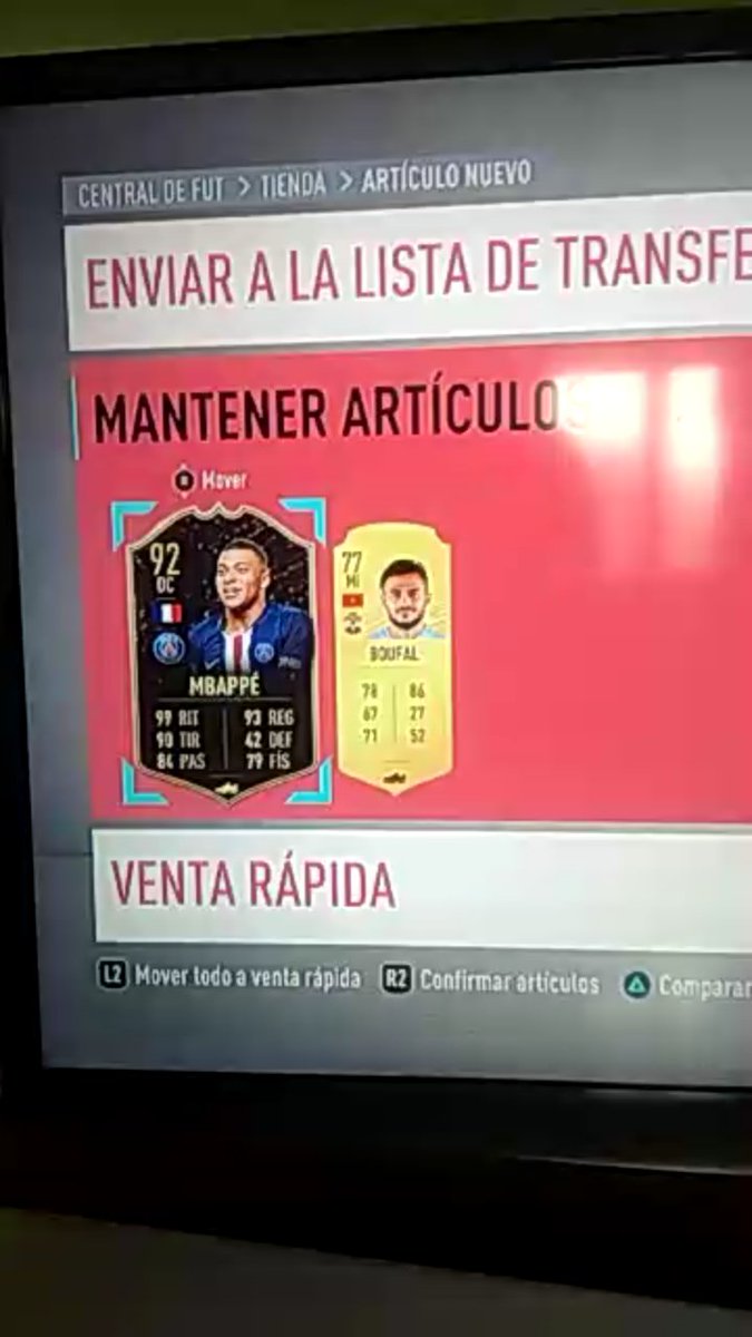 borjah43's tweet photo. Oh mierda me ha tocado Boufal en una mejora de oro. @DjMaRiiO_90 @cachoo01 @Pumuscor @MiiKeLMsT https://t.co/8fhYFjwg6r