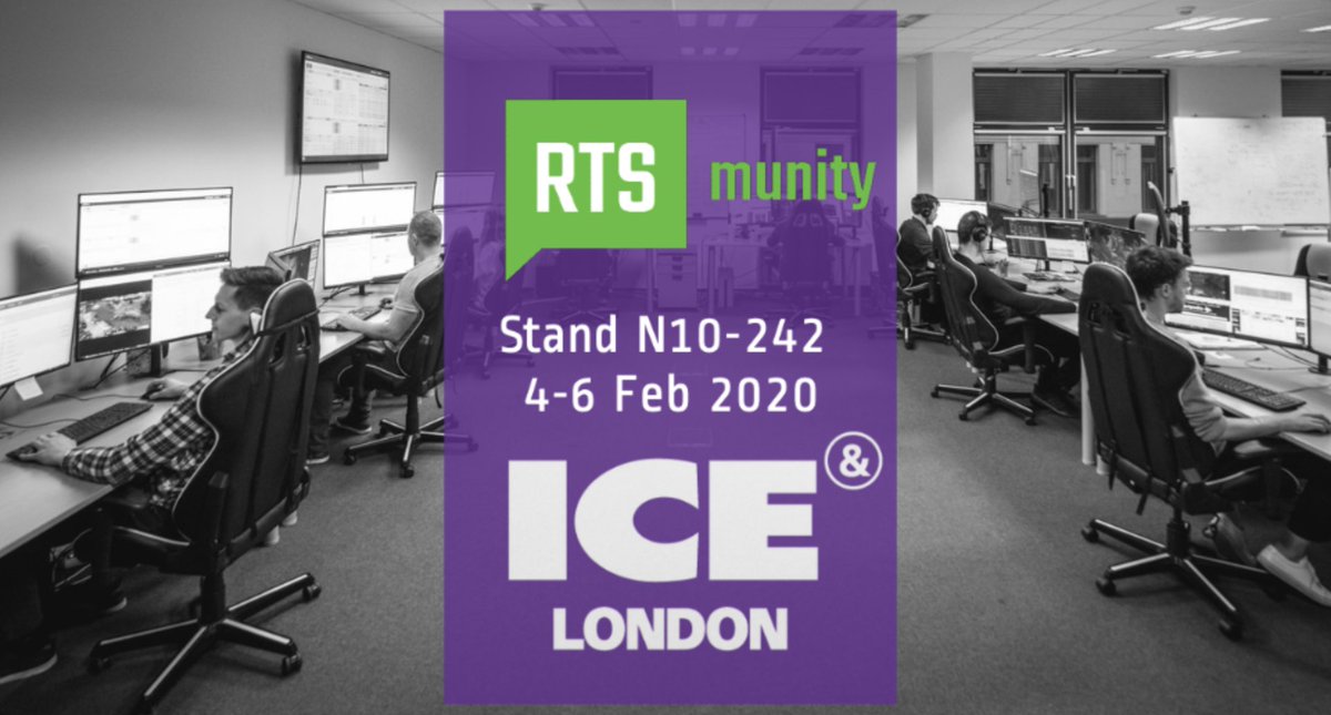 We are coming to ICE 2020 in London! 
Visit our stand N10-242 and try out our new online esports odds-visualizing tool. Ask for a meeting at business@rtsmunity.com
