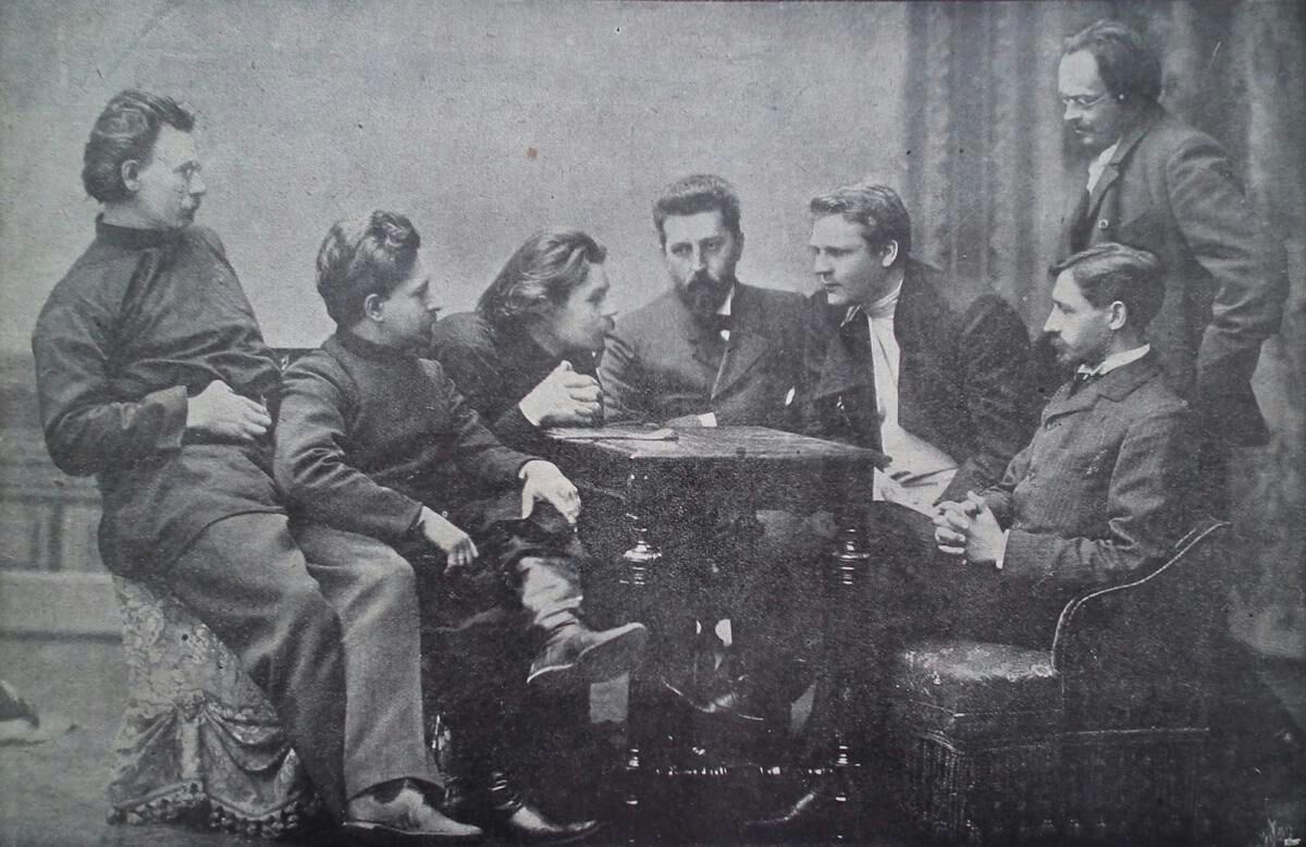 андреев, горький, шаляпин, скиталец, чириков, телешов и бунин. литературный кружок бунин горький. бунин телешов среда. андреев, горький, шаляпин, скиталец, чириков, телешов и бунин. николай телешов литературный кружок среда.