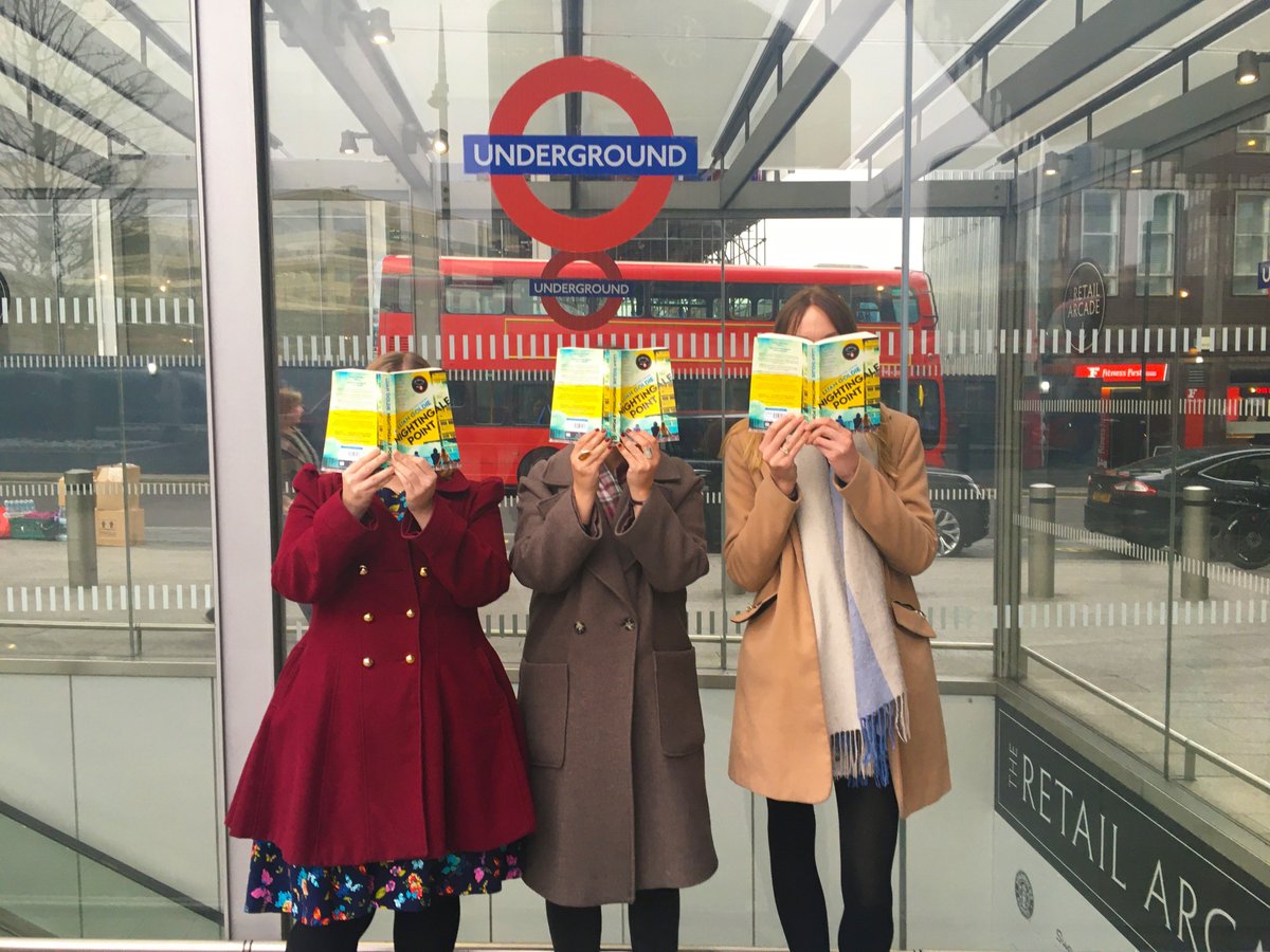 *Warning* you may miss your train or your stop if you find #NightingalePoint by @LuanGoldie on the London Underground today.

The wonderful folk at <a href="/BooksUndergrnd/">Books Underground</a> are leaving copies at 50 stations today. Will you be lucky enough to find a copy?

b.link/NightingalePoi…