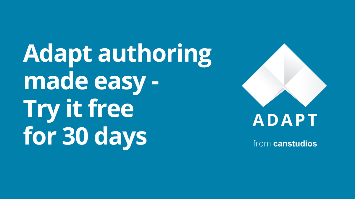 CanStudios's tweet image. Adapt from Can Studios - open source compatible, but hosted and supported by an expert Adapt team. We think it&apos;s the best of both worlds - see if you agree with a 30-DAY FREE TRIAL. bit.ly/try-Adapt
#elearning #HTML5 #adaptlearning