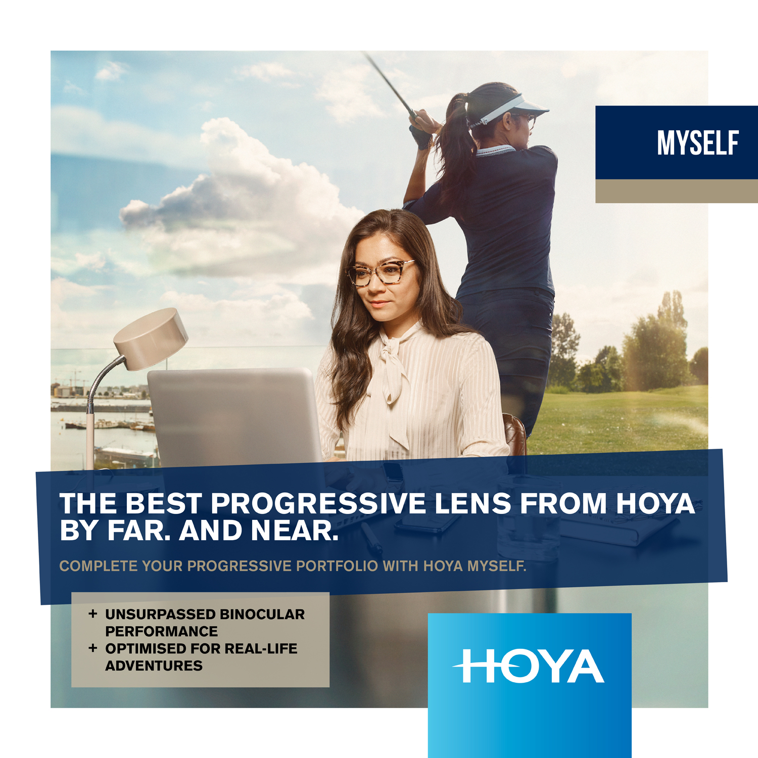 Hoya Hoyalux ID Harmony Polycarbonate Progressive Lenses