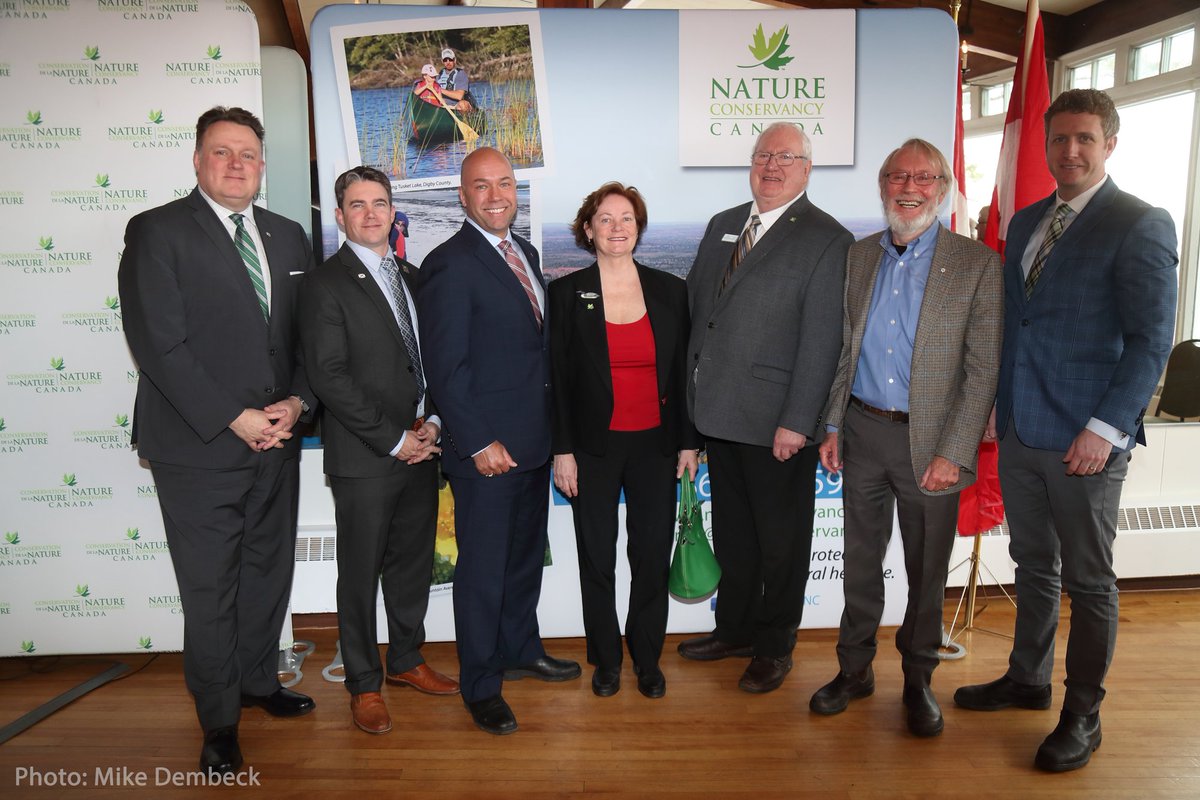 NCC_CNC's tweet photo. You did it! Thank you partners & supporters for helping conserve 153 hectares for people & wildlife, minutes from downtown Halifax. We celebrated the new Shaw Wilderness Park this week with over 140 dedicated supporters. Thanks for helping #KeepHalifaxWild! #ThankYouThursday https://t.co/ZsZsH5gwWh