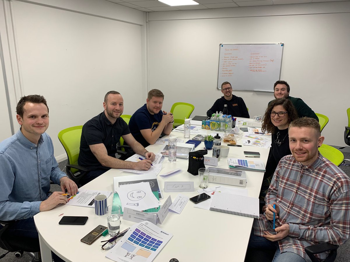 Our managers are back at it today with their first management training of 2020. 🚀