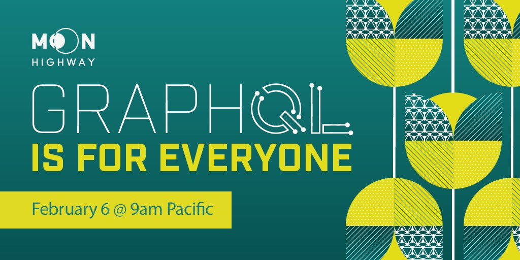 Graphql is for everyone advertisement card