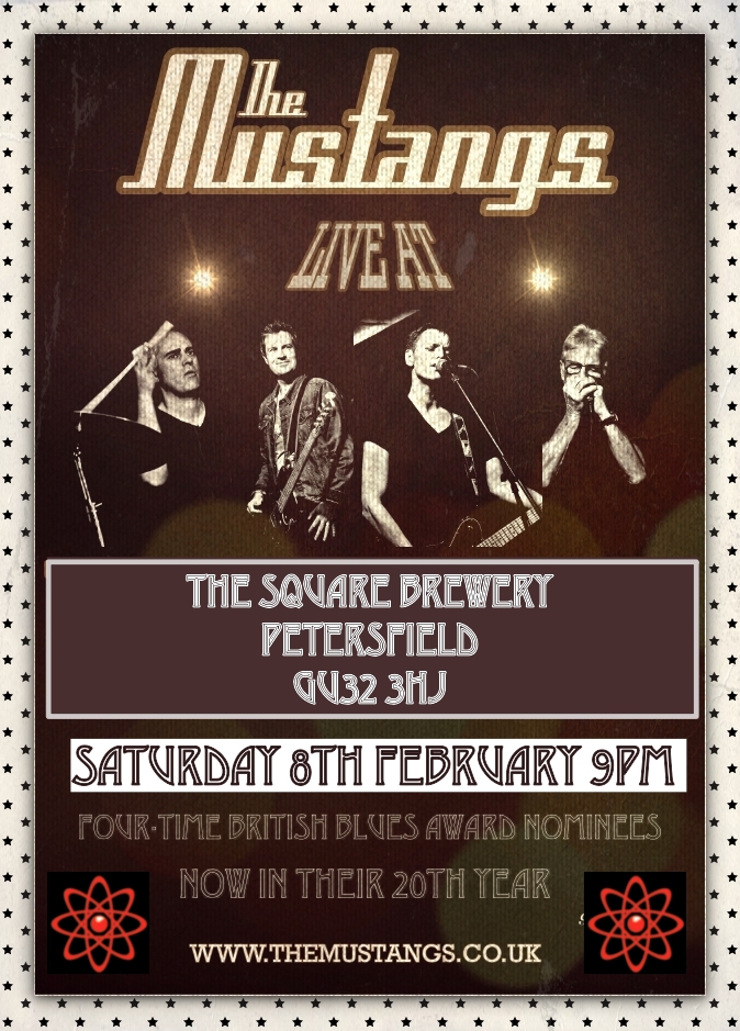 Join us for our first gig of the year at the Square Brewery in Hampshire on Saturday 8th February..9pm start!