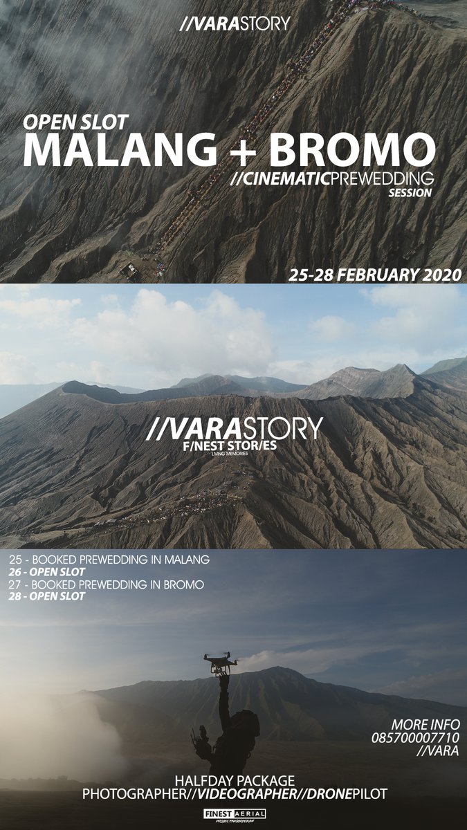 O P E N  S L O T

Meeting Point: Malang
instagram.com/varastory