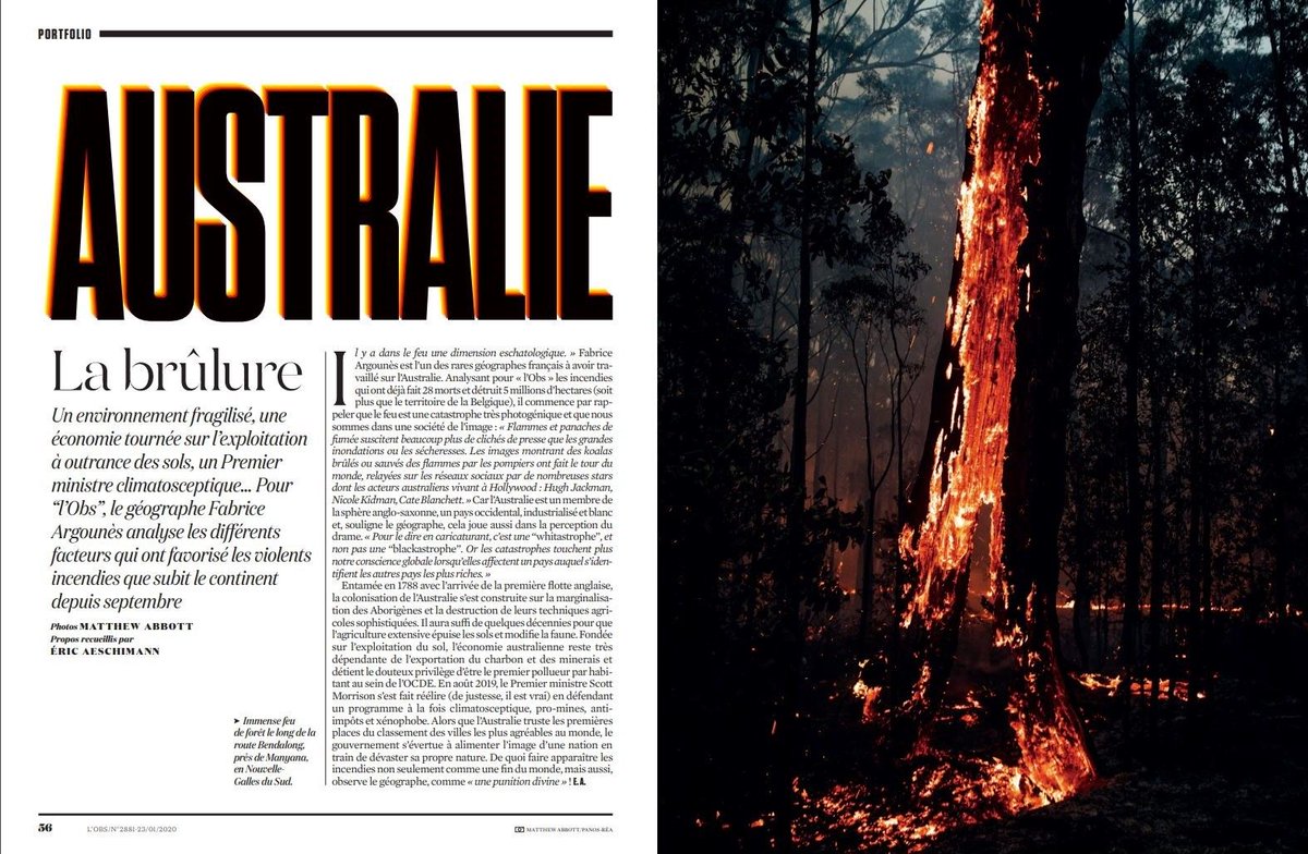 ReaAgence's tweet photo. Portfolio @lobs de cette semaine sur l'Australie en feu
Photographe @mattabbottphoto 
@panospictures 
@ReaAgence

https://t.co/KXCPDPAG2E
#portfolio  #incendie  #australie #fire  #pompier  #firemen #photo  #photography  #photojournalism #documentary #reareportage https://t.co/GDsx8xK2Fh
