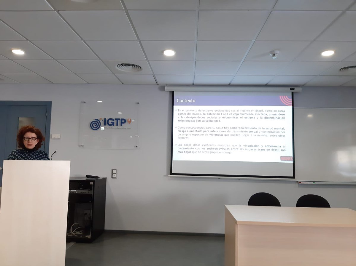 Ceeiscat (@ceeiscat) on Twitter photo La setmana passada ens va visitar la Dra. Maria Veras de la <a href="/FCMSCSP/">Faculdade de Ciências Médicas da Santa Casa de SP</a> i va compartir amb nosaltres la seva experiència en recerca epidemiològica en població #trans al #Brasil. Actualment col·laborem com a membres de <a href="/RightPlus_/">RIGHT PLUS</a> i en el futur en projectes en població trans La setmana passada ens va visitar la Dra. Maria Veras de la <a href="/FCMSCSP/">Faculdade de Ciências Médicas da Santa Casa de SP</a> i va compartir amb nosaltres la seva experiència en recerca epidemiològica en població #trans al #Brasil. Actualment col·laborem com a membres de <a href="/RightPlus_/">RIGHT PLUS</a> i en el futur en projectes en població trans