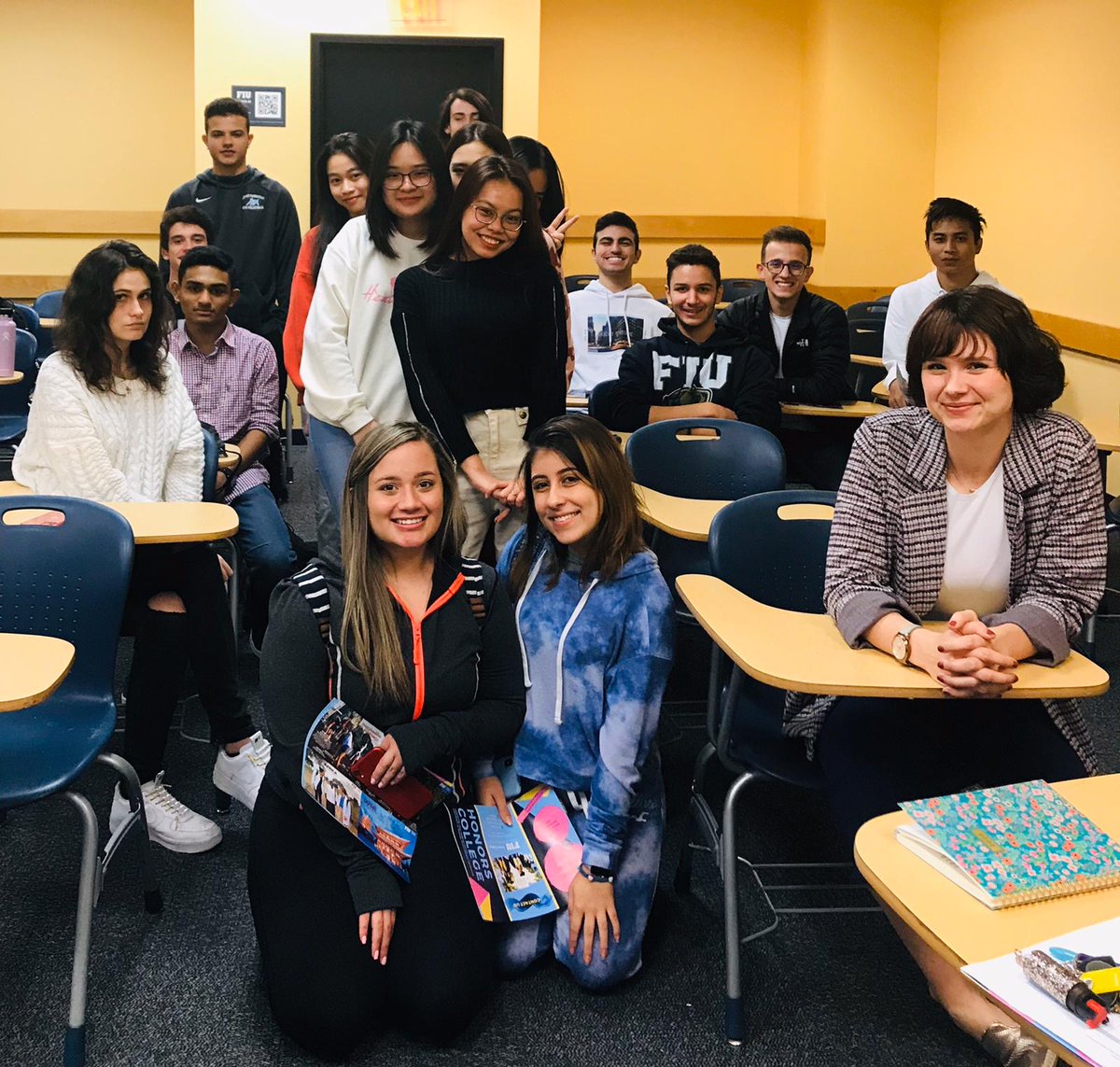 Check out how many students attended the information sessions this week about the Honors College <a href="/fiuhonors/">FIUHonors</a>! These are Global First Year student who earned a 3.3 GPA or above during the Fall 2019 semester! 🤓👏 #fiuhonors #globalfiu