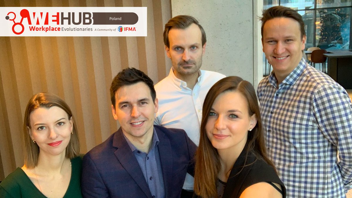 WEworkplace_pl's tweet photo. WE HUB in Poland! Nareszcie! Międzynarodowa społeczność Workplace Evolutionaries zawitała do Polski!! Możesz do nas dołączyć w mediach społecznościowych, na spotkaniach oraz webinarach. Więcej na: https://t.co/aKu6er4dcH @WEworkplace @IFMA @IFMAPolska #ifma #workplace https://t.co/YcEyt4AM6T
