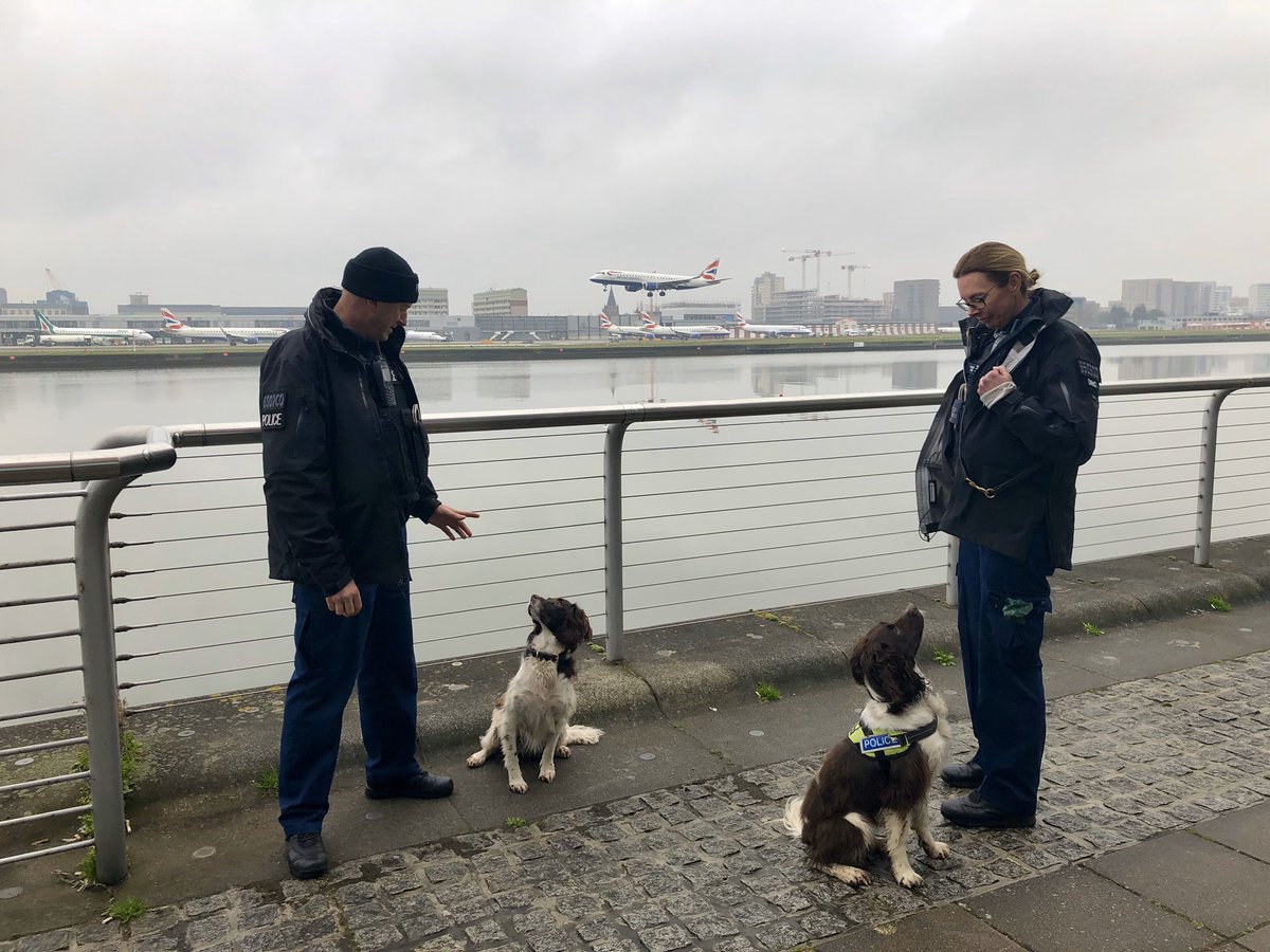 MPSCityAirport's tweet photo. Delivering the #ProjectServator message around the airport π£ today with PD Rainie & PD Zena #outout #spreadingthemessage #timeforachat #disrupting https://t.co/3WLH1sRYrd