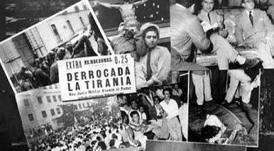 SomosvMiranda's tweet photo. #Miranda El Golpe de Estado del 23 de enero de 1958 fue un golpe de estado en Venezuela por medio del cual se puso fin a la dictadura del general Marcos Pérez Jiménez, el pueblo unido jamas sera vencido #AntiimperialistasEnMarcha https://t.co/hx6P0MPpiN