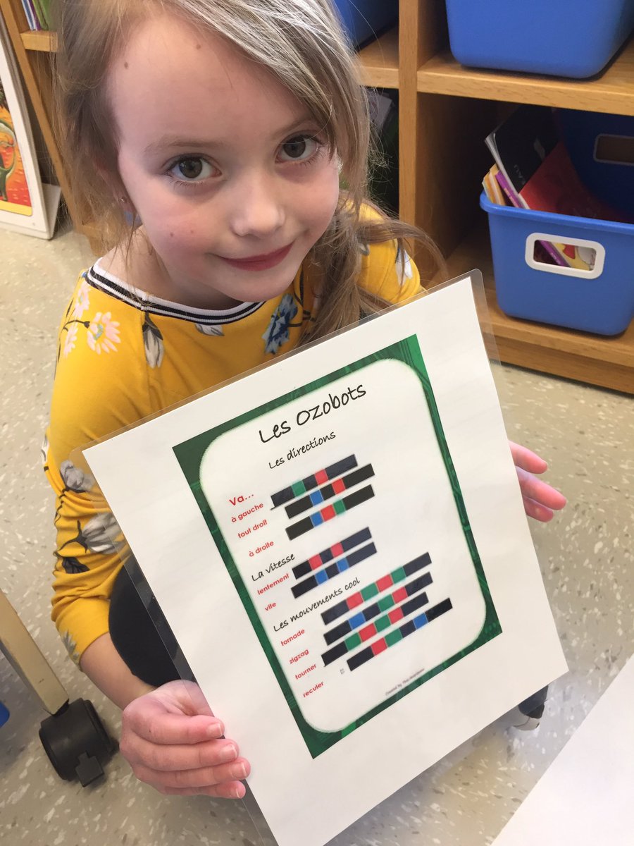 jeffwhipple's tweet image. Ozobots in Mlle Michaud’s Grade 1 class!! #firstday #exploringcode @BarkersPoint thanks @brilliant_labs @ASDWLimelight