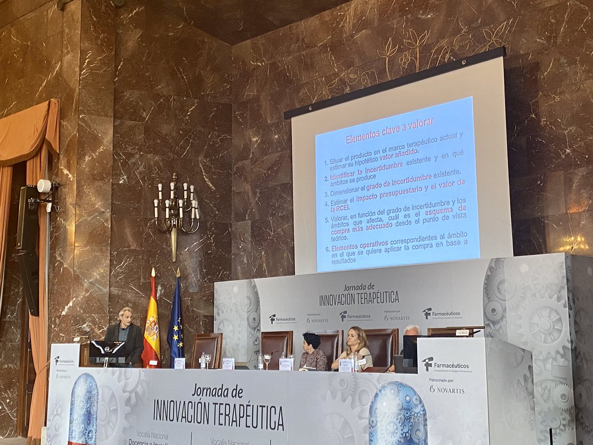 LeticiaKanpezu's tweet photo. Es necesario evaluar qué modelo de financiación se ajusta más a cada terapia innovadora. @AntoniGilabert nos cuenta que el pago por resultados es un modelo adecuado si hay incertidumbre. #JIT2020 @Farmaceuticos_ @Farmasturias https://t.co/rcOKimR6wu