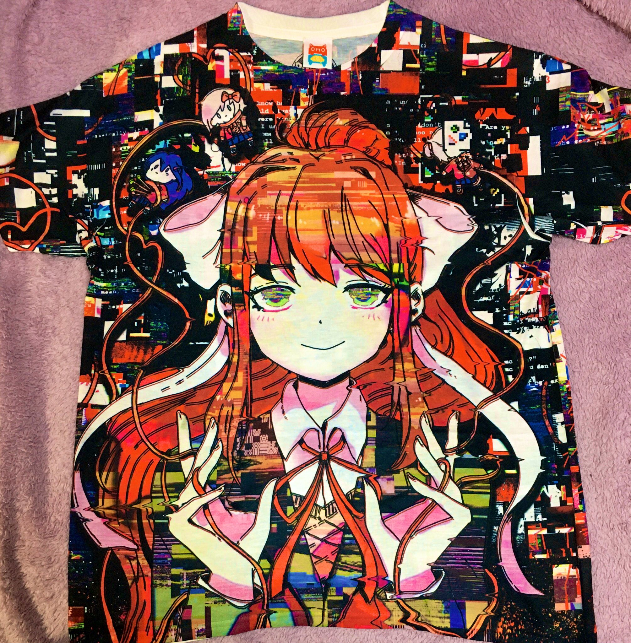 ドキドキ文芸部 モニカ Tシャツ 眠れる兎6号🦅💕🥼 on X: 