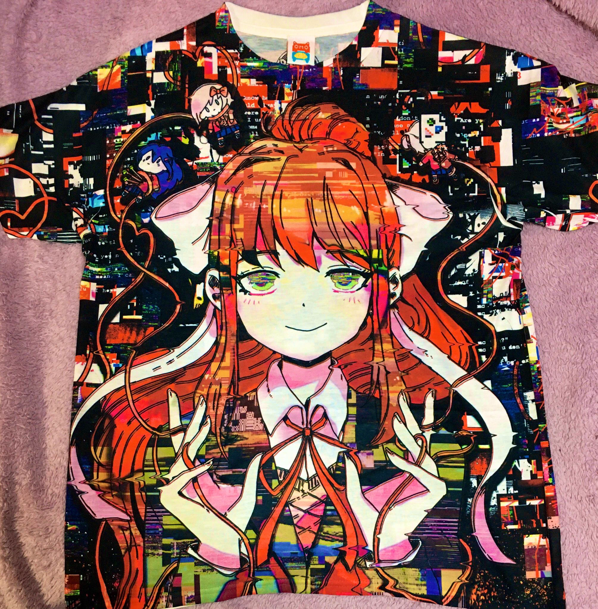 ドキドキ文芸部 モニカ ナード系Tシャツ 眠れる兎6号🦅🐕️⭐️ on X: 