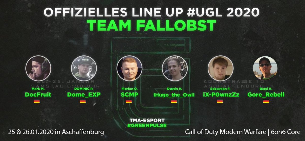 TMA_eSport's tweet photo. #UGL | ๐ข๐ณ๐ณ๐ถ๐๐ถ๐ฒ๐น๐น๐ฒ๐ ๐๐ถ๐ป๐ฒ ๐จ๐ฝ ๐๐ผ๐ป ๐ง๐ฒ๐ฎ๐บ ๐๐ฎ๐น๐น๐ผ๐ฏ๐๐ https://t.co/iQutKvRrUm