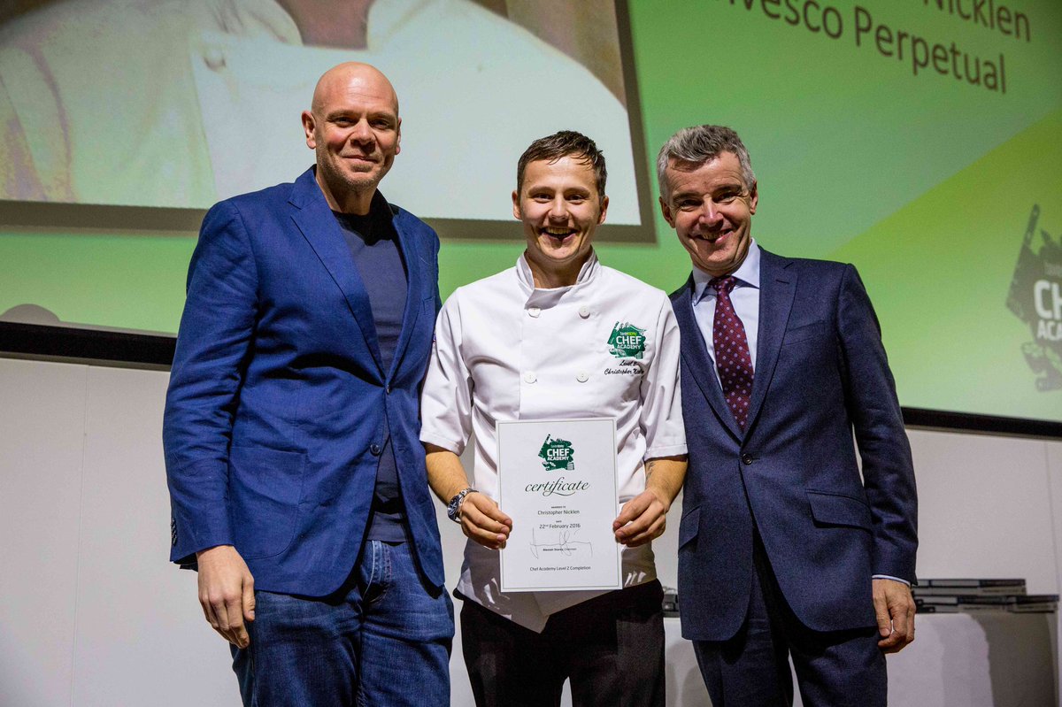 #throwback to Chris graduating Level 3. This set him on the path to progress from CDP to Head Chef then becoming a Trainer with us 2 years ago 🤩 

If you want to set yourself of the path to career progression and gain valuable skills then apply for Chef Academy TODAY! ✅