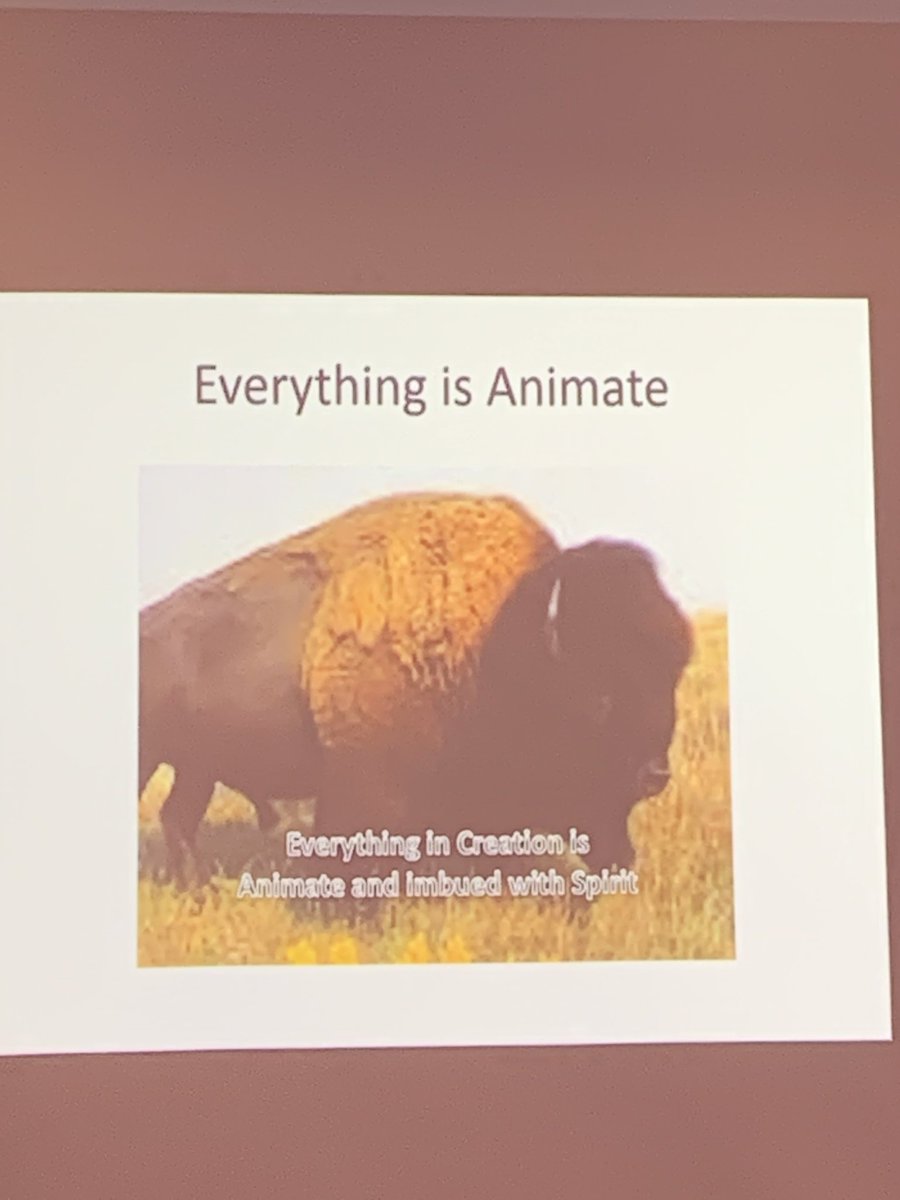 NehiyawSpirit's tweet image. Keynote address - Dr. Leroy Little Bear  on Blackfoot Metaphysics
“Windows we look through to explain . . . is metaphysics”
“Everything has spirit . . .”
#mindstretch
#flux
#place
#elderscholar
@vsblearns @VSB39 @VSB39Indigenous 
@SAHoffman @JodyLanglois