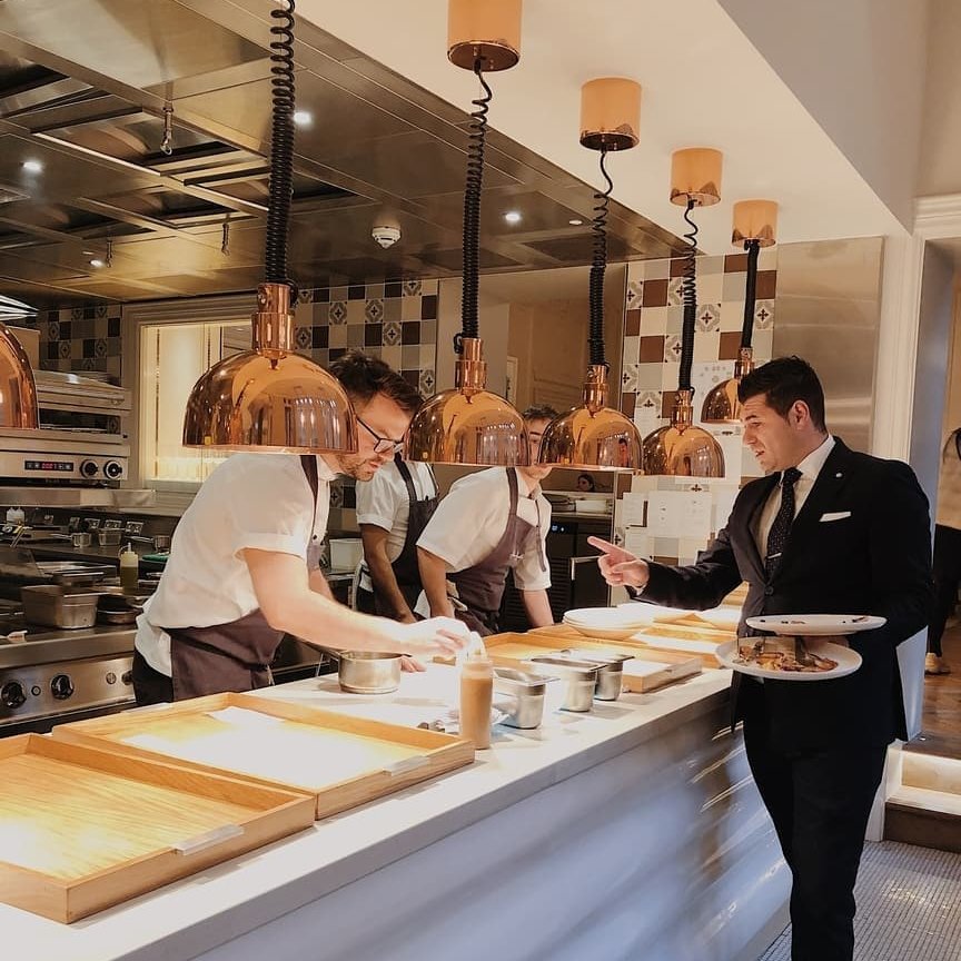 Post holiday blues? Not for our residents! The @AdamHandling #British #diningexperience has them spoilt for choice. Check out perfectly executed #London food with a lovely commitment to #sustainability.